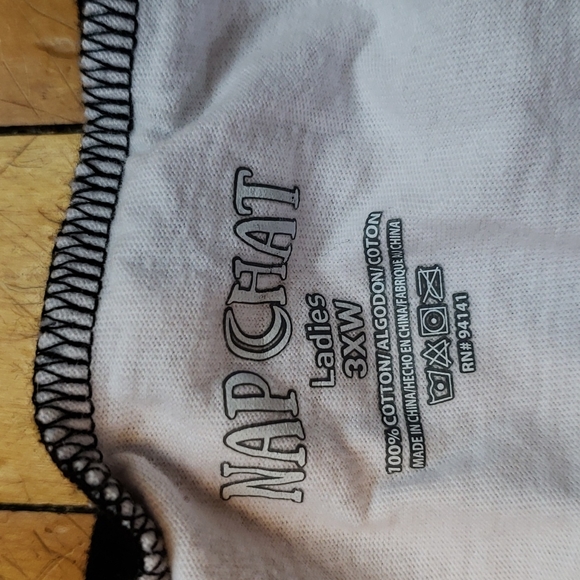 Nap Chat Christmas pjs 3X - Picture 2 of 7